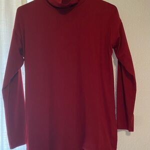 J. Jill Red Tunic Top